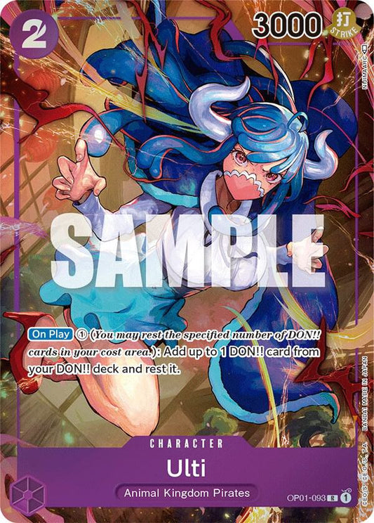 Ulti (Parallel) R Romance Dawn OP01-093 NM