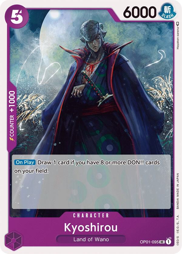 Kyoshirou UC Romance Dawn OP01-095 NM