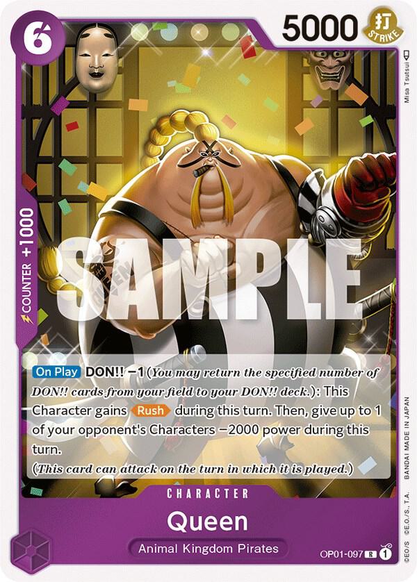 Queen R Romance Dawn OP01-097 NM
