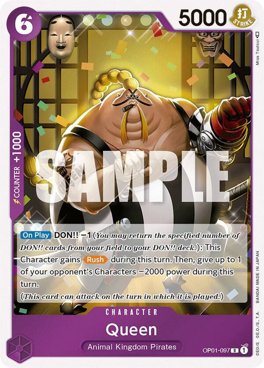 Queen R Romance Dawn OP01-097 NM