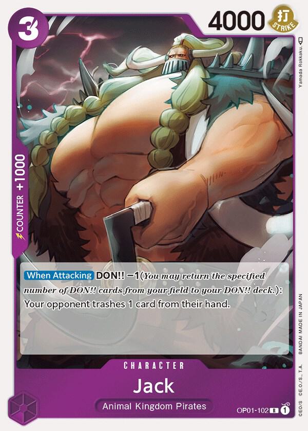 Jack R Romance Dawn OP01-102 NM