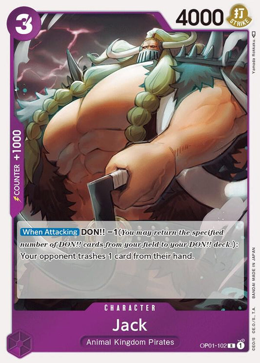 Jack R Romance Dawn OP01-102 NM
