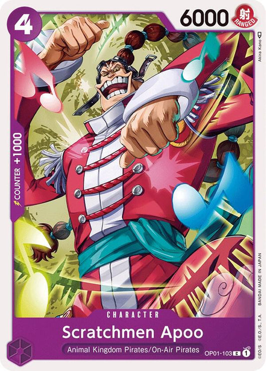 Scratchmen Apoo C Romance Dawn OP01-103 NM