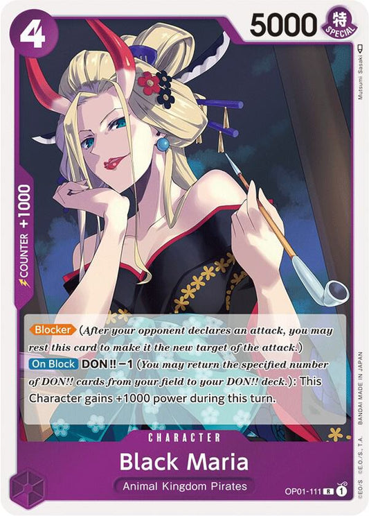 Black Maria R Romance Dawn OP01-111 NM