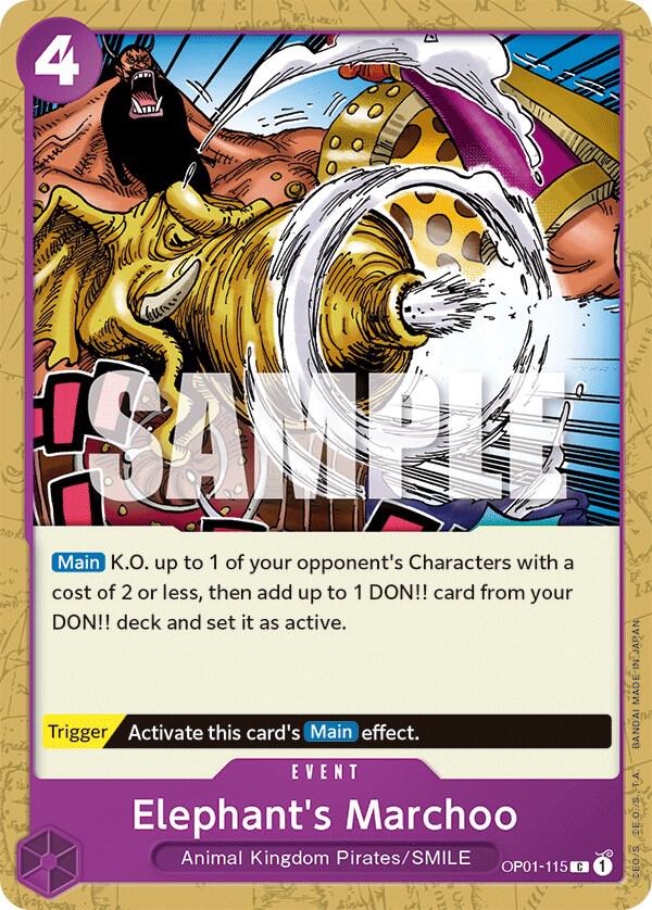 Elephant's Marchoo C Romance Dawn OP01-115 NM