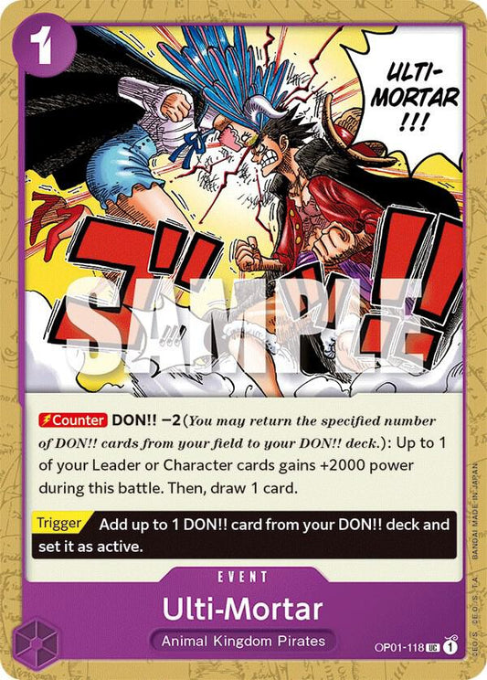 Ulti-Mortar UC Romance Dawn OP01-118 NM