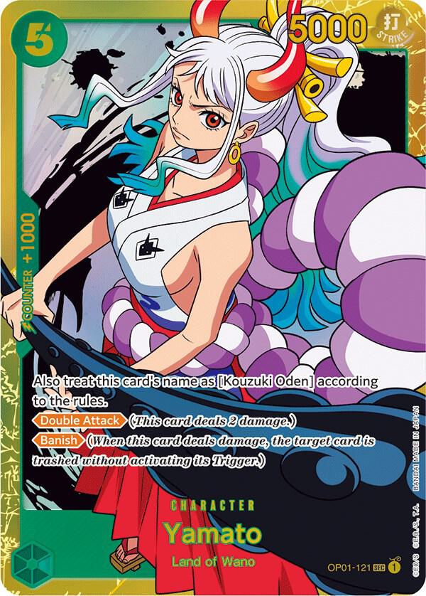 Yamato SEC Romance Dawn OP01-121 NM