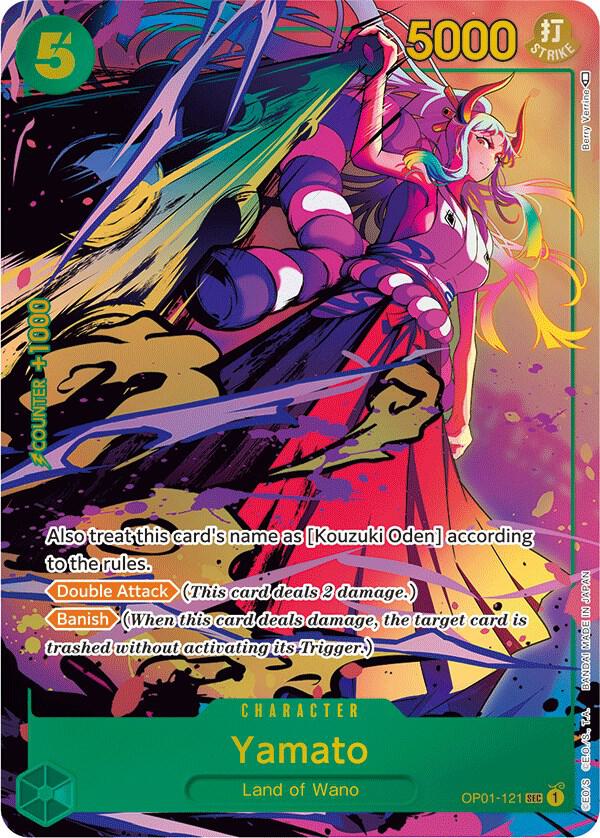Yamato (Parallel) SEC Romance Dawn OP01-121 NM