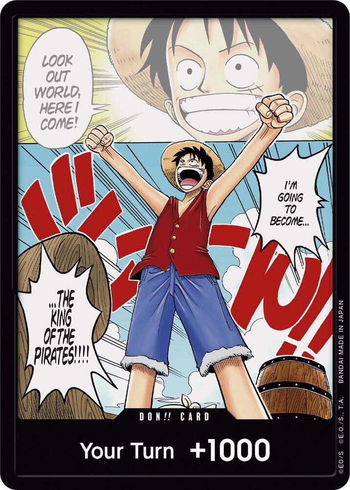 DON!! Card (Manga) (Alternate Art) DON!! Romance Dawn NM