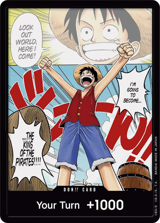 DON!! Card (Manga) (Alternate Art) DON!! Romance Dawn NM