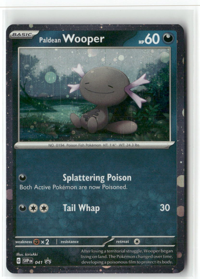 Paldean Wooper Promo SV: Scarlet & Violet Promo Cards 041 NM