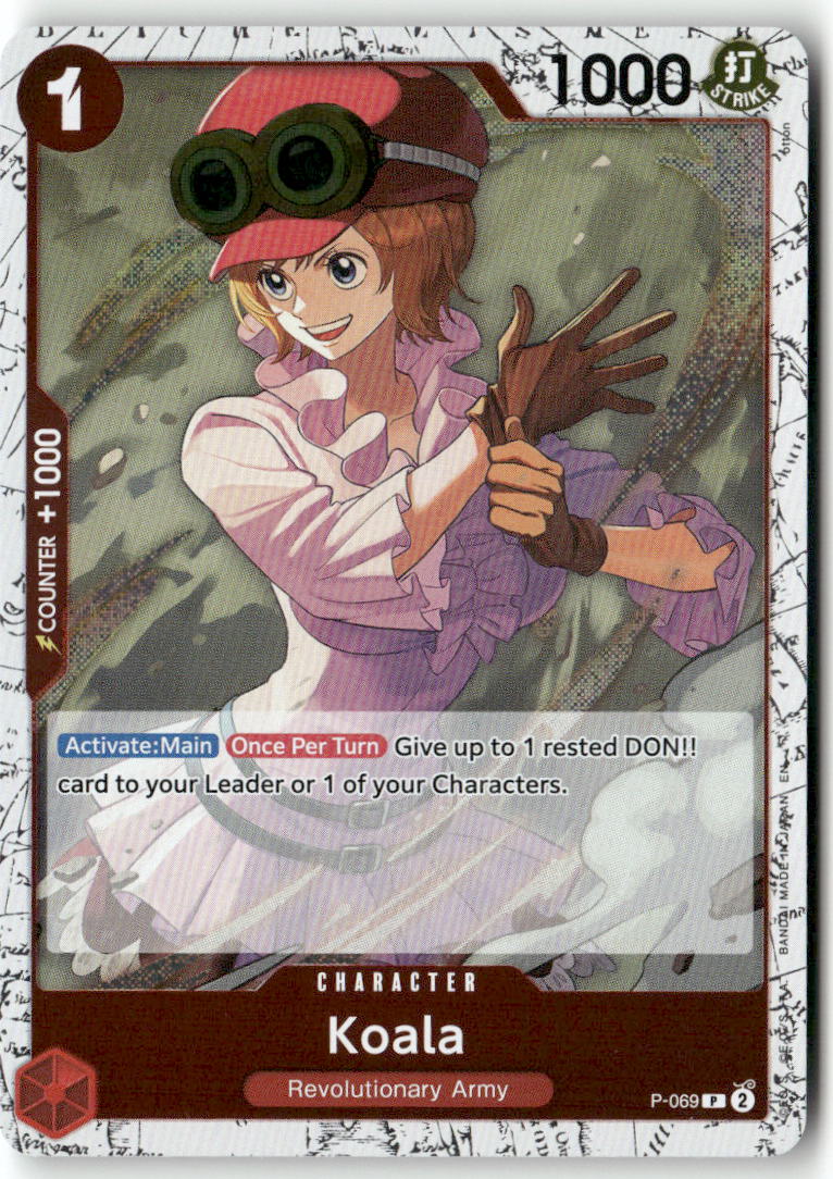 Koala (Luffy Deck) PR Learn Together Deck Set P-069 NM