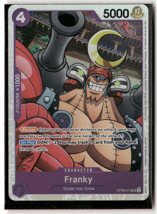 Franky -  (Reprint) SR Premium Booster -The Best- Vol. 2 OP09-072 NM