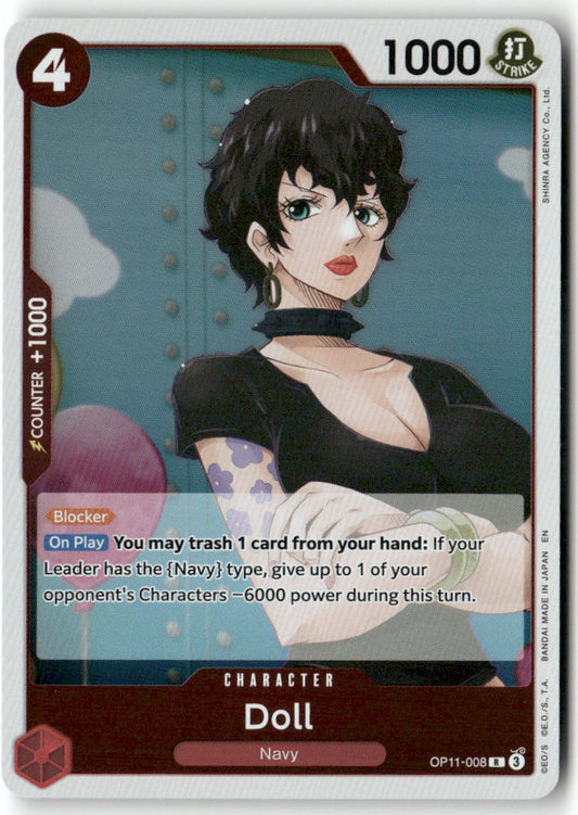 Doll R A Fist of Divine Speed OP11-008 NM