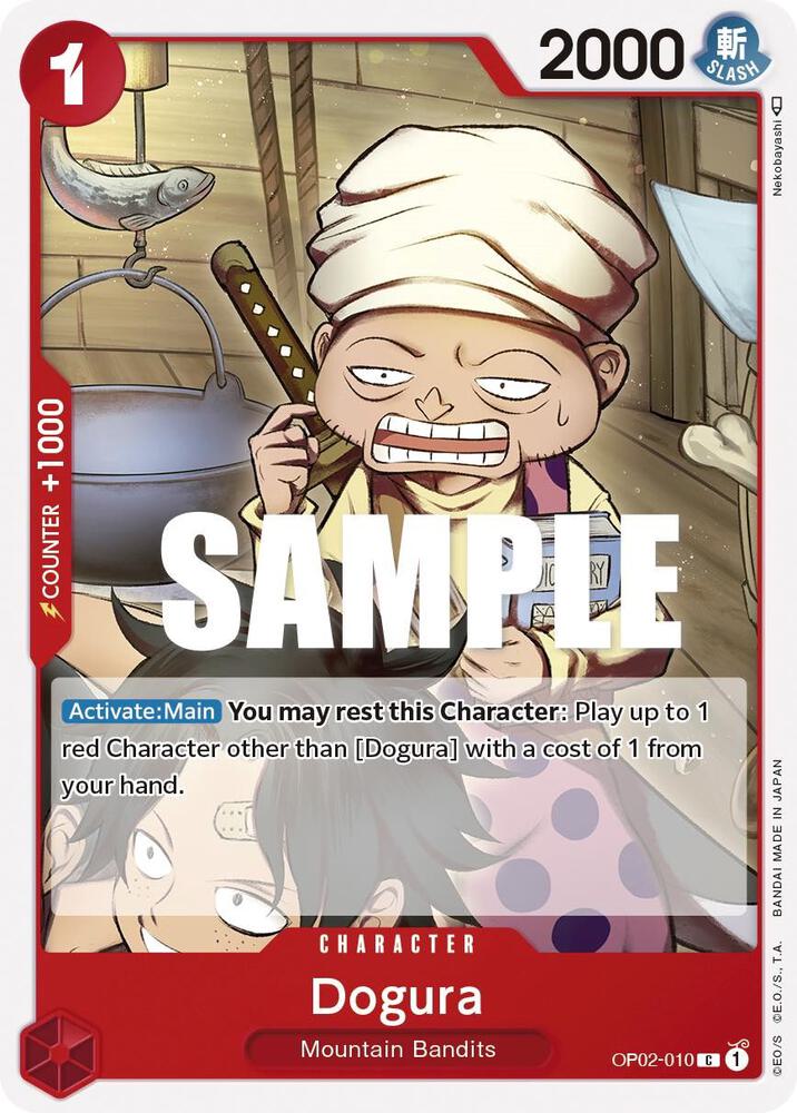 Dogura C Paramount War OP02-010 NM