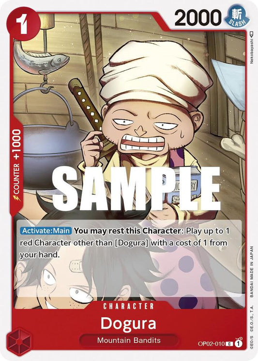Dogura C Paramount War OP02-010 NM
