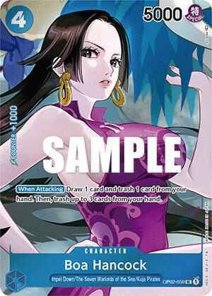 Boa Hancock (Box Topper) UC Paramount War OP02-059 NM