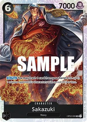 Sakazuki SR Paramount War OP02-099 NM