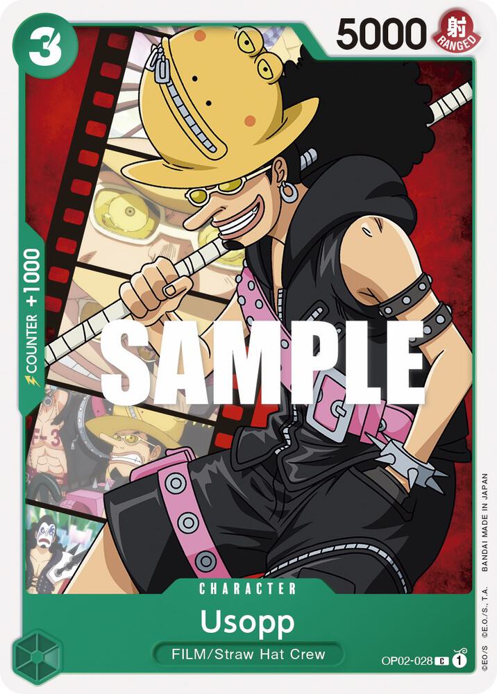 Usopp C Paramount War OP02-028 NM