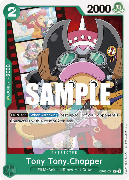 Tony Tony.Chopper UC Paramount War OP02-034 NM