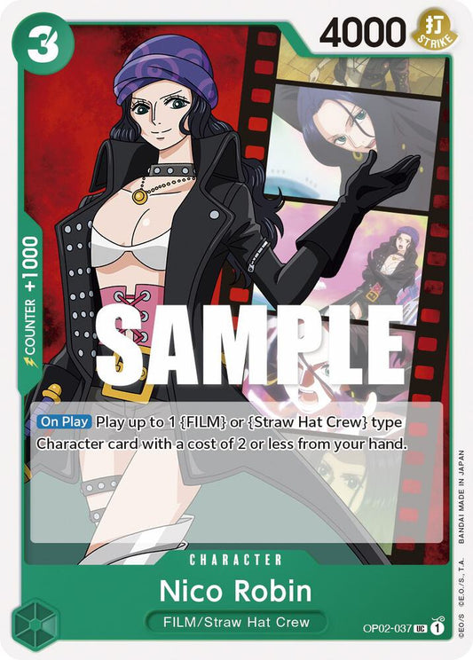 Nico Robin UC Paramount War OP02-037 NM