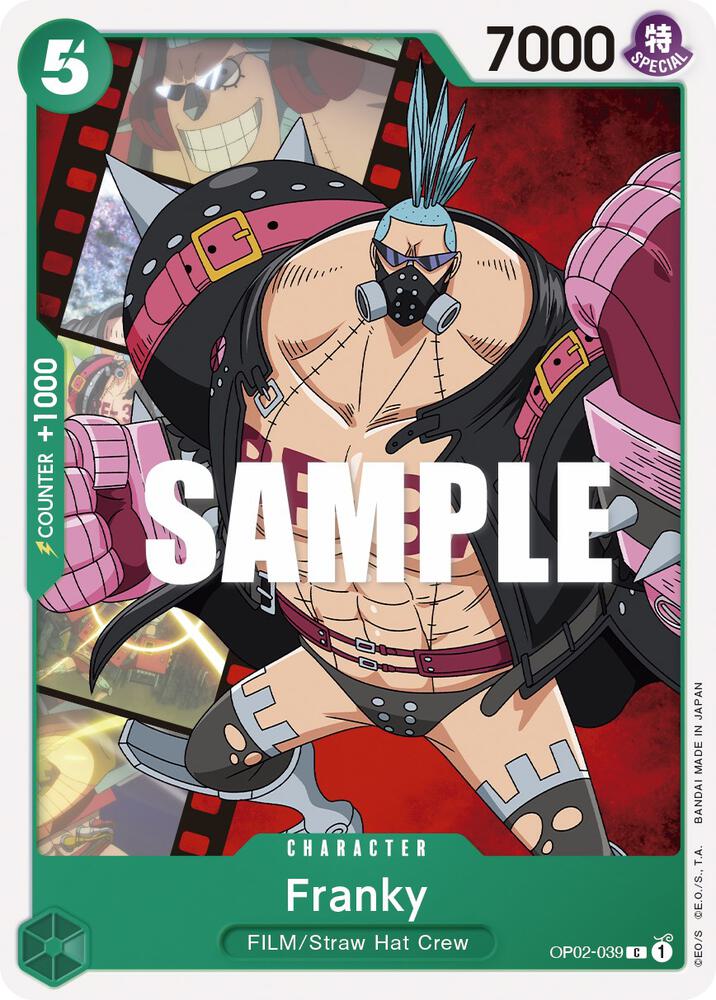 Franky C Paramount War OP02-039 NM