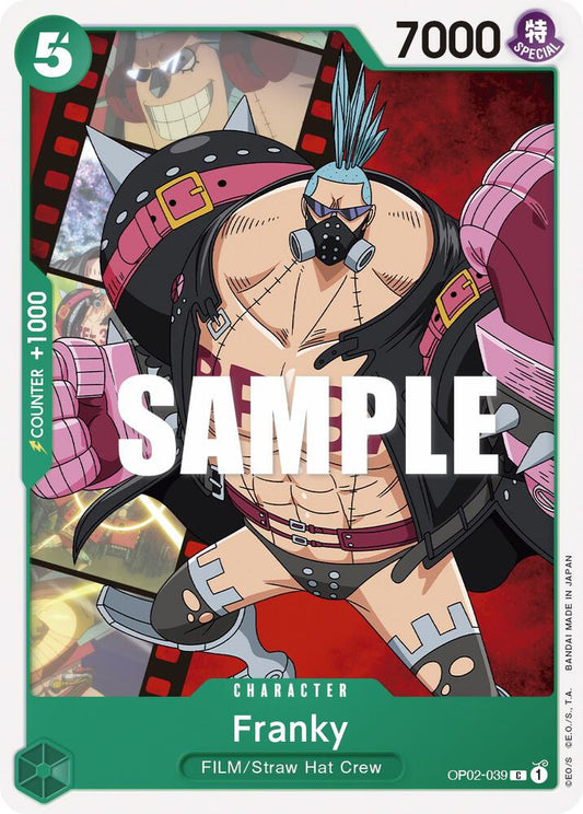 Franky C Paramount War OP02-039 NM