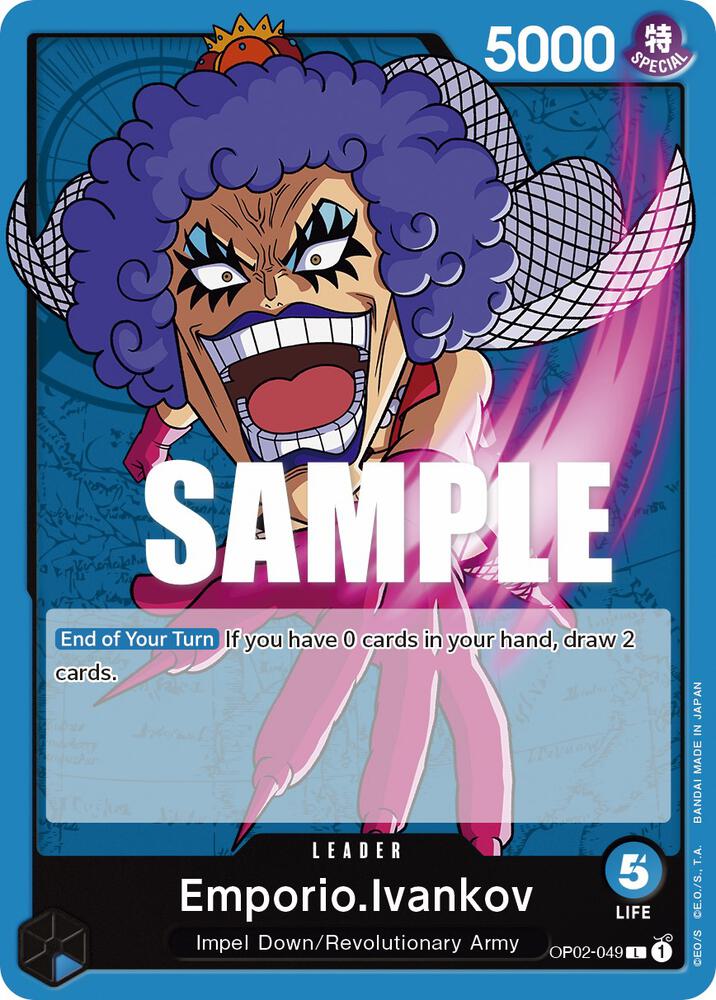 Emporio.Ivankov (049) L Paramount War OP02-049 NM