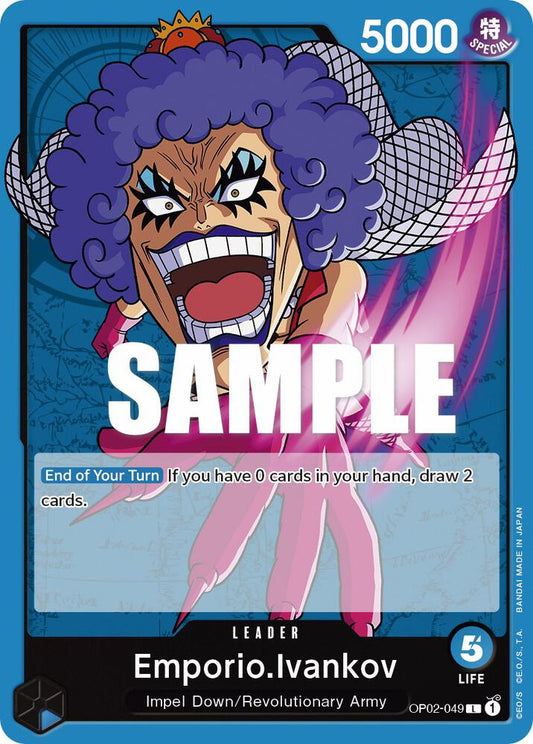 Emporio.Ivankov (049) L Paramount War OP02-049 NM