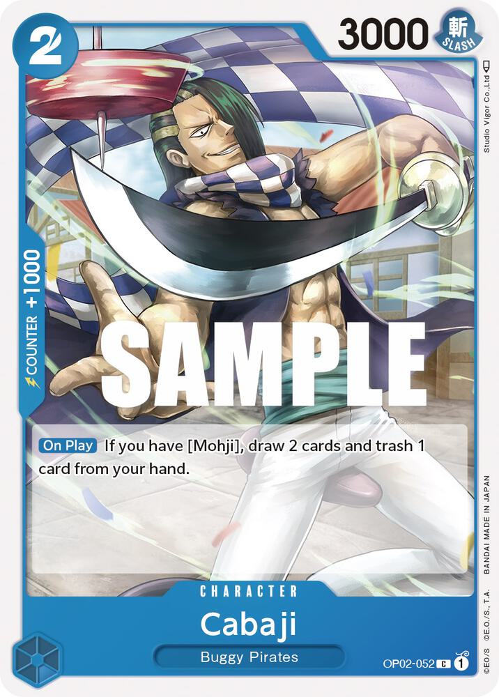 Cabaji C Paramount War OP02-052 NM