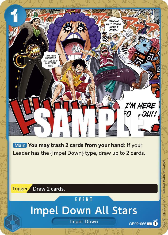 Impel Down All Stars C Paramount War OP02-066 NM