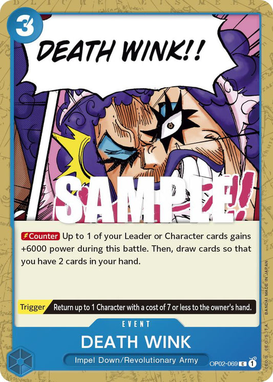 DEATH WINK C Paramount War OP02-069 NM