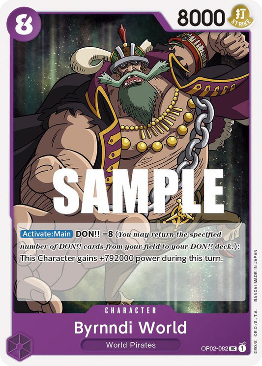 Byrnndi World UC Paramount War OP02-082 NM