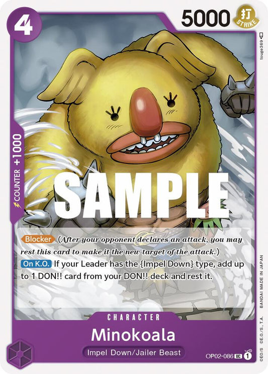 Minokoala UC Paramount War OP02-086 NM