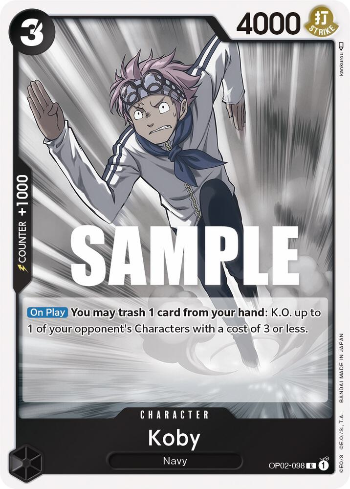 Koby R Paramount War OP02-098 NM