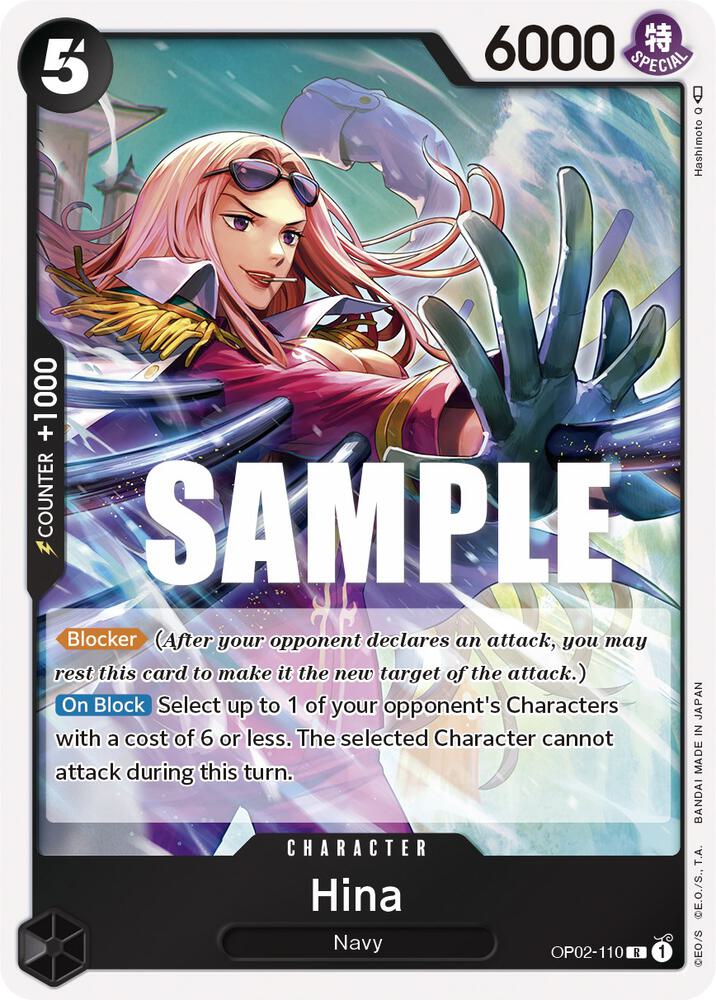 Hina R Paramount War OP02-110 NM