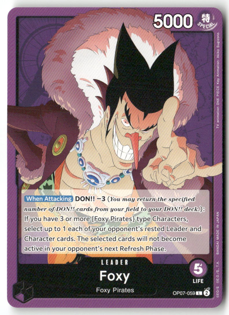 Foxy (059) L 500 Years in the Future OP07-059 NM