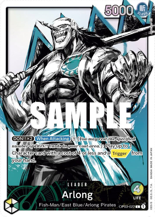 Arlong (Alternate Art) L Pillars of Strength OP03-022 NM
