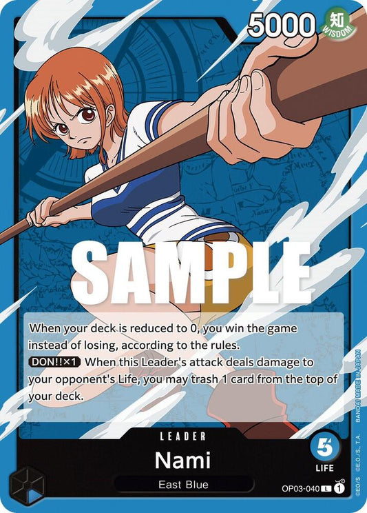 Nami (040) L Pillars of Strength OP03-040 NM