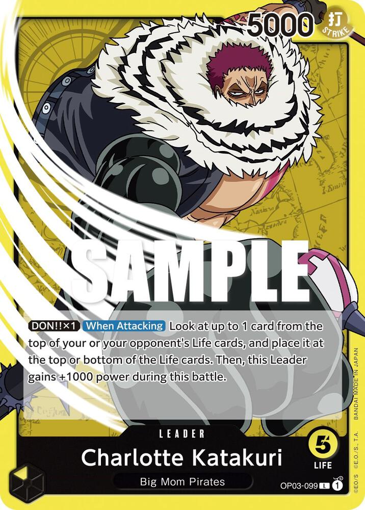 Charlotte Katakuri (099) L Pillars of Strength OP03-099 NM