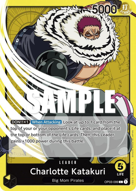 Charlotte Katakuri (099) L Pillars of Strength OP03-099 NM