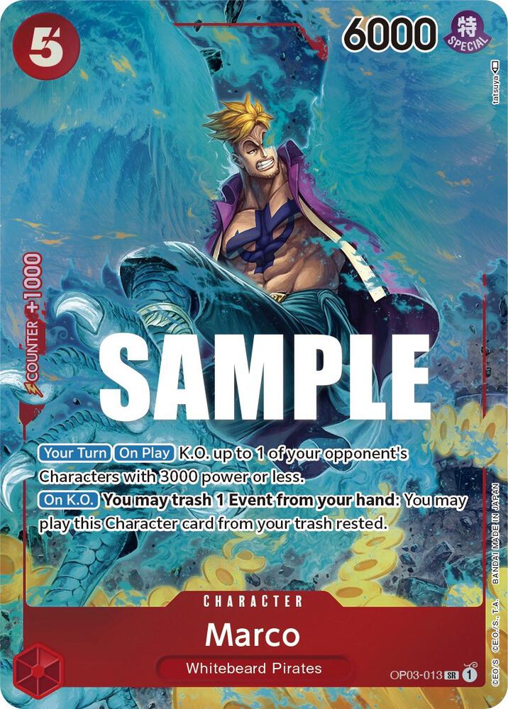 Marco (Alternate Art) SR Pillars of Strength OP03-013 NM
