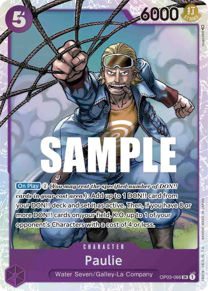 Paulie SR Pillars of Strength OP03-066 NM