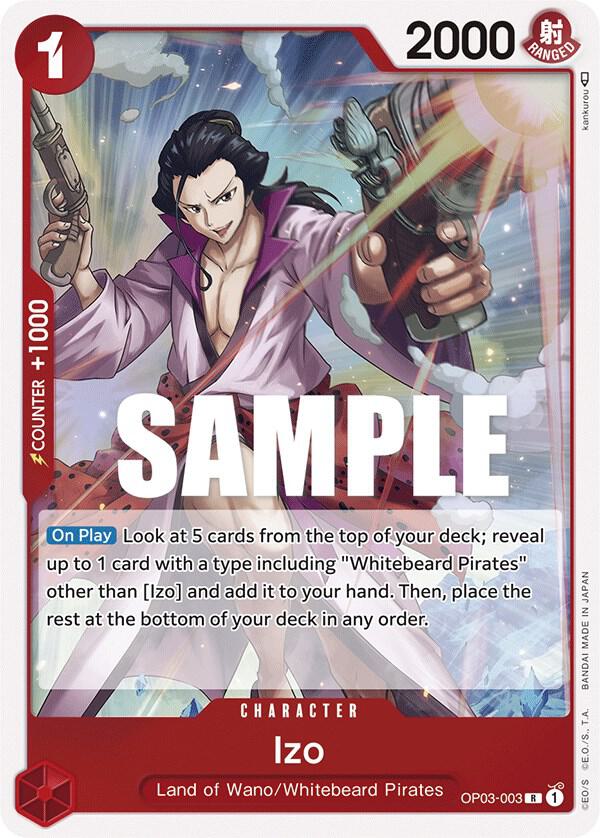 Izo R Pillars of Strength OP03-003 NM