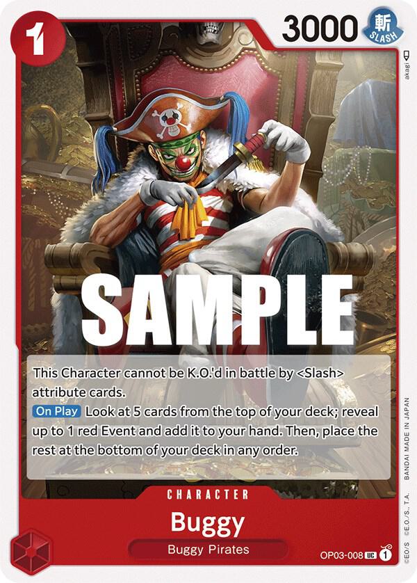 Buggy (008) UC Pillars of Strength OP03-008 NM
