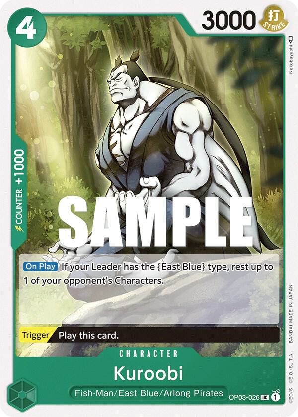 Kuroobi UC Pillars of Strength OP03-026 NM