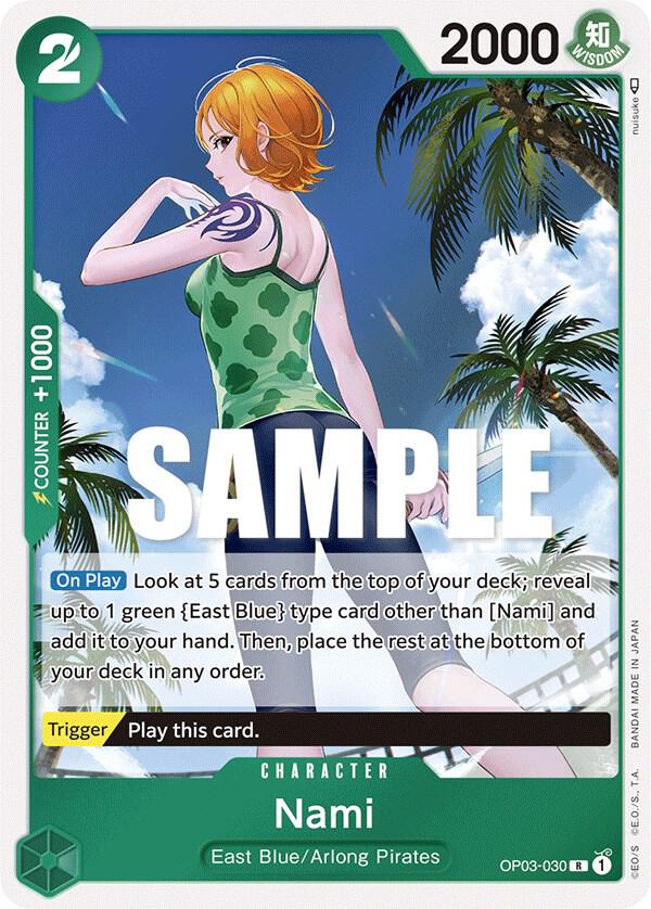 Nami (030) R Pillars of Strength OP03-030 NM