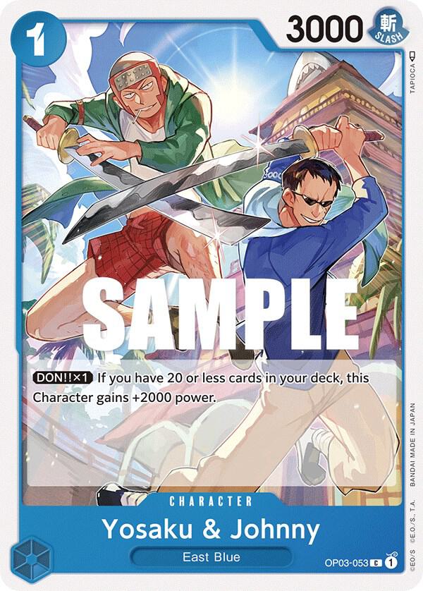 Yosaku & Johnny C Pillars of Strength OP03-053 NM