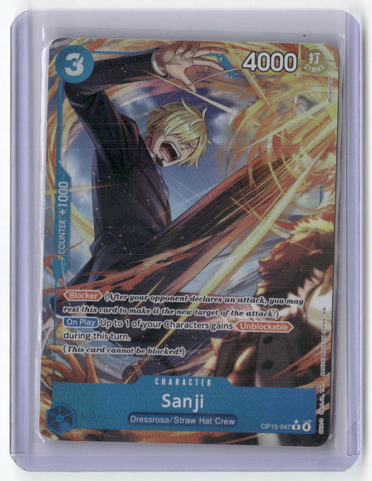 Sanji () (Alternate Art) R Adventure on Kami's Island OP15-047 NM