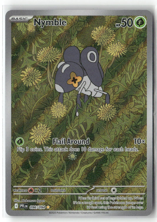 Nymble Illustration Rare ME02: Phantasmal Flames 096/094 NM
